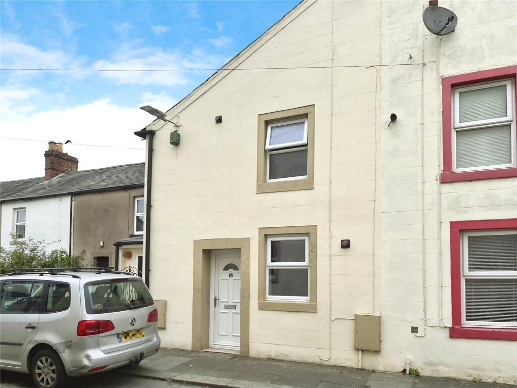 2-bed terraced on George Street, Wigton, Cumbria, CA7, £65,000