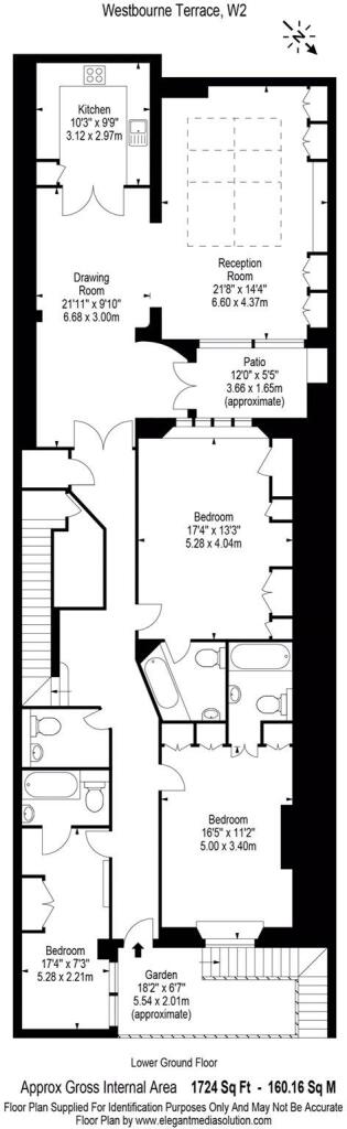 3 bedroom flat for rent