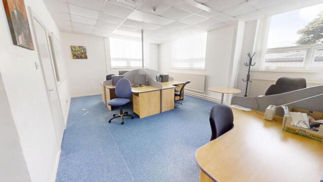 upstairs office