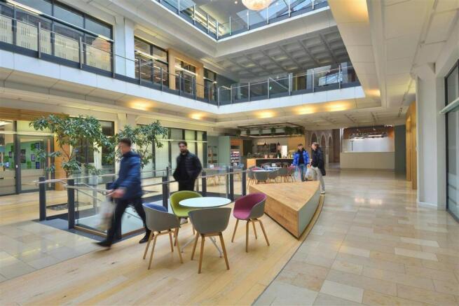 Tanfield entrance and cafe area