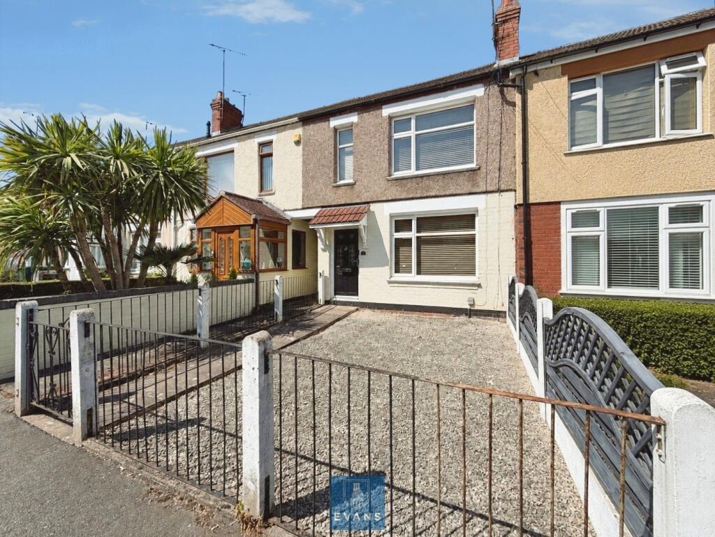 2-bed terraced on Whitmore Park Road, Holbrooks, Coventry, £185,000