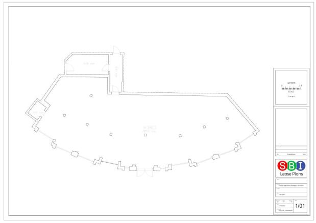 Measured floor plan. Ground floor commercial area. 141-147 High Street, Brentwood, CM14 4SE.jpg
