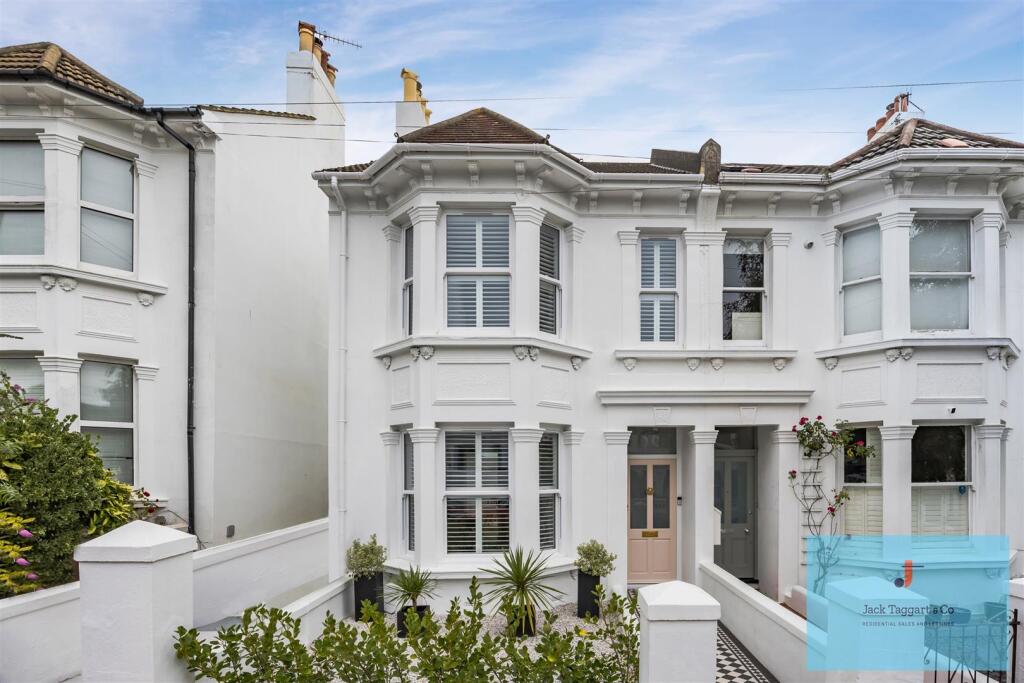 4-bed semi-detached on Waldegrave Road, Brighton, £1,100,000