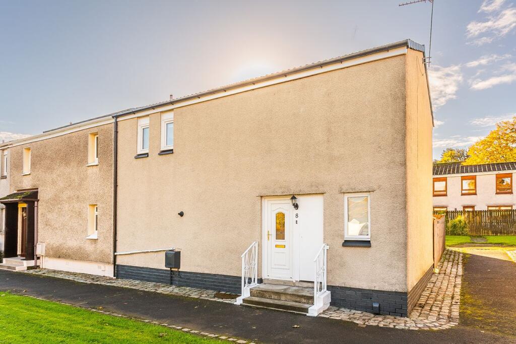 3-bed terraced on Darroch Drive, Erskine, PA8, £170,000