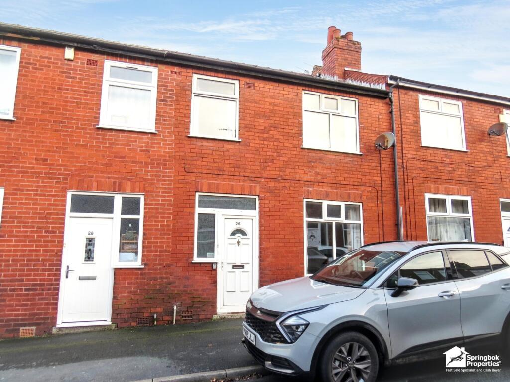 3-bed terraced on Houldsworth Road, Preston, Lancashire, £145,000