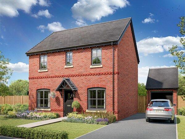 4-bed detached on Plot 446 Cherrywood Grange, Stone Barton Road, Tithebarn, Exeter, Devon, EX1 4DN, £449,995