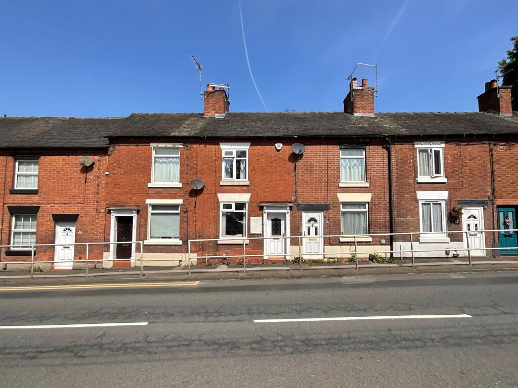 2-bed terraced on Longton Road, Stone, ST15, £160,000