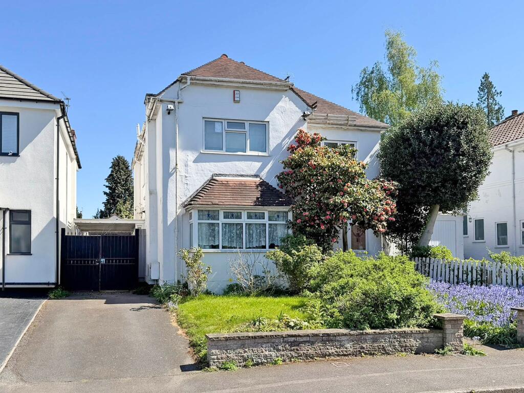 4-bed detached on Westland Road, Compton, WV3, £375,000