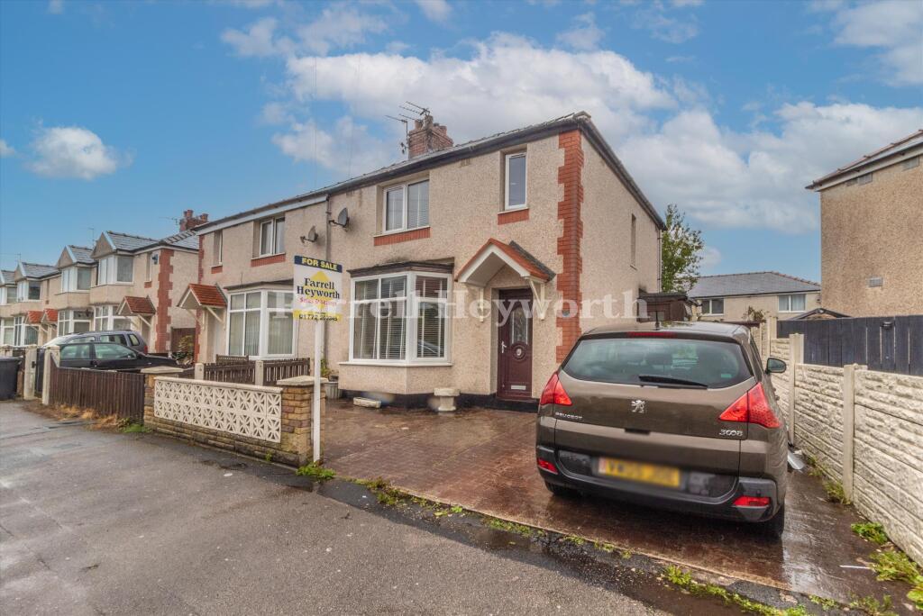 3-bed semi-detached on Dorman Road, Ribbleton, Preston, £140,000
