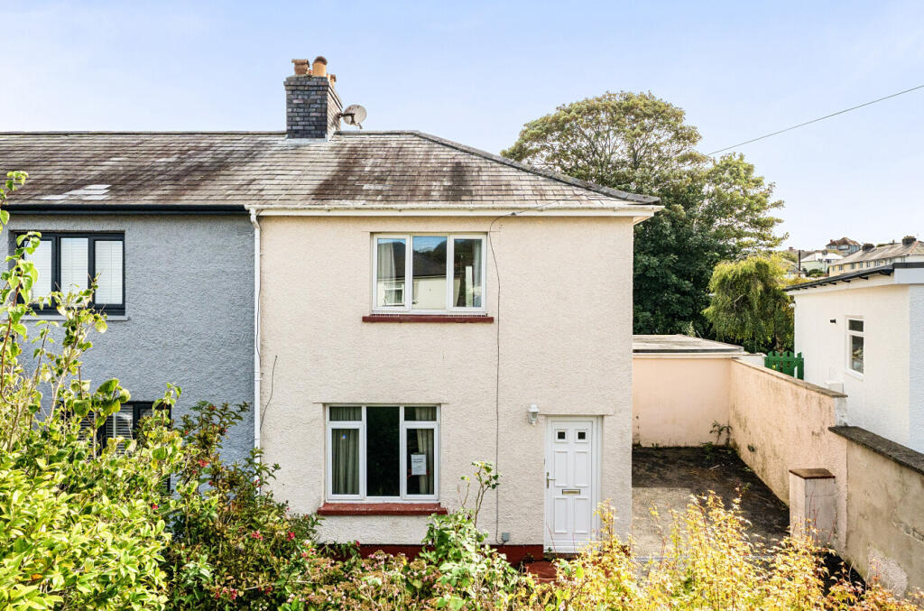 2-bed semi-detached on Second Avenue, Penparcau, Aberystwyth, Ceredigion, SY23, £195,000