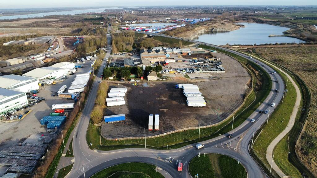 Kings Dyke Open Storage site