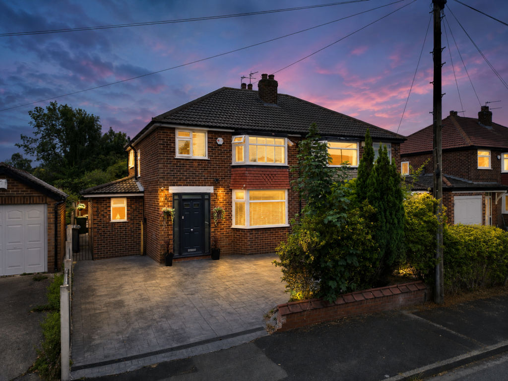 3-bed semi-detached on Cherry Lane, Sale, Trafford, £500,000
