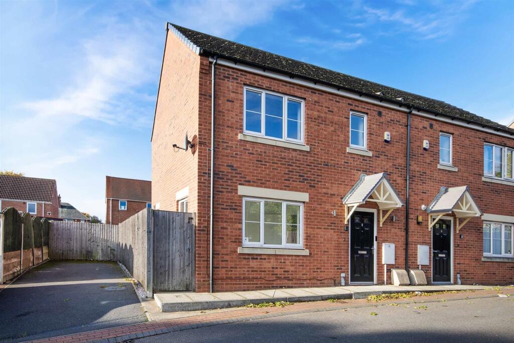 2-bed semi-detached on Sickleworks Close, Conisbrough, Doncaster, £150,000