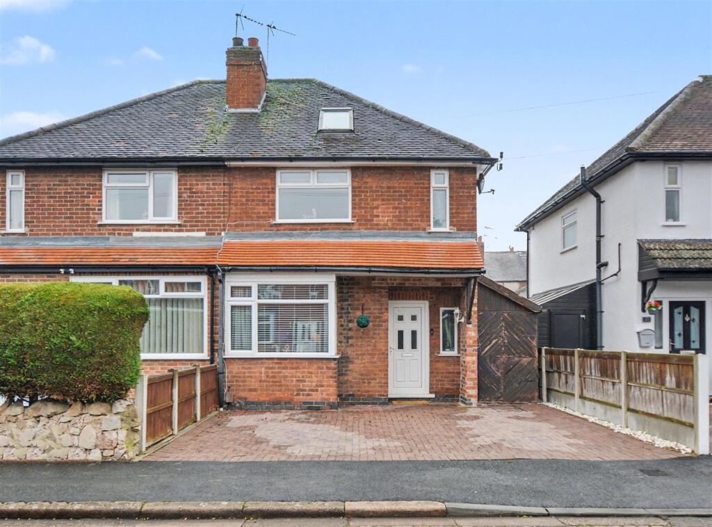 2-bed semi-detached on Netherfield Road, Sawley, £230,000