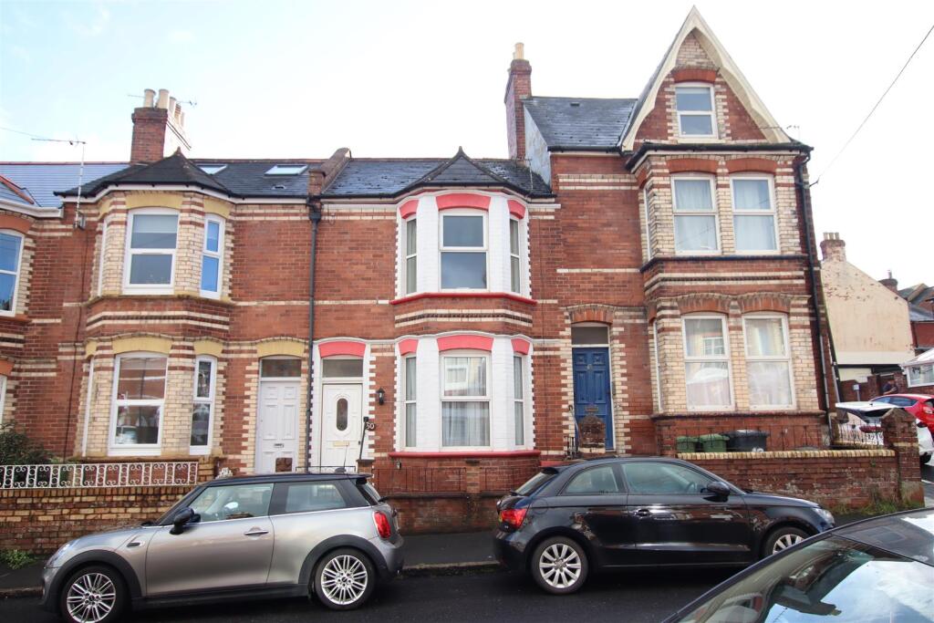 3-bed terraced on Priory Road, Mount Pleasant, Exeter, £260,000