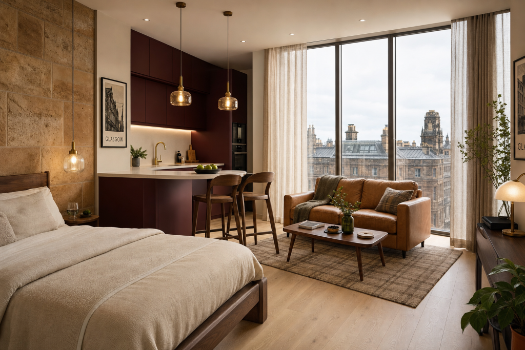 Apartment in Glasgow, Blythswood Holm - View 2