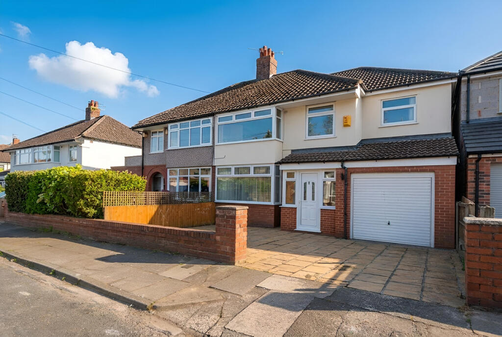 5-bed semi-detached on Stroma Road, Liverpool, L18, £475,000