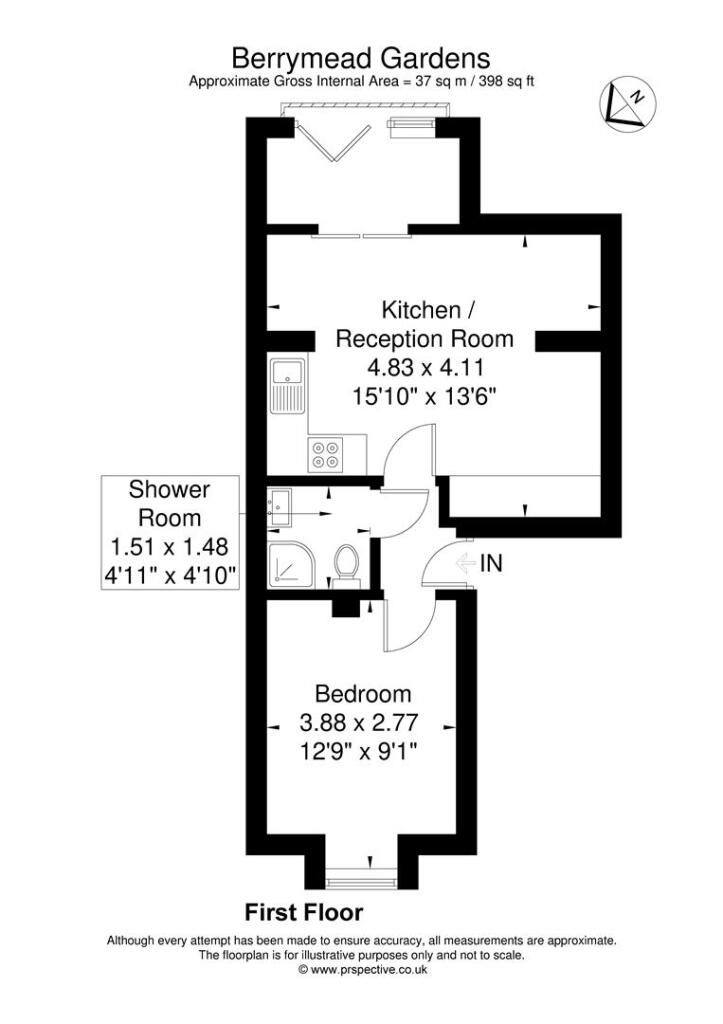 1 bedroom flat for rent