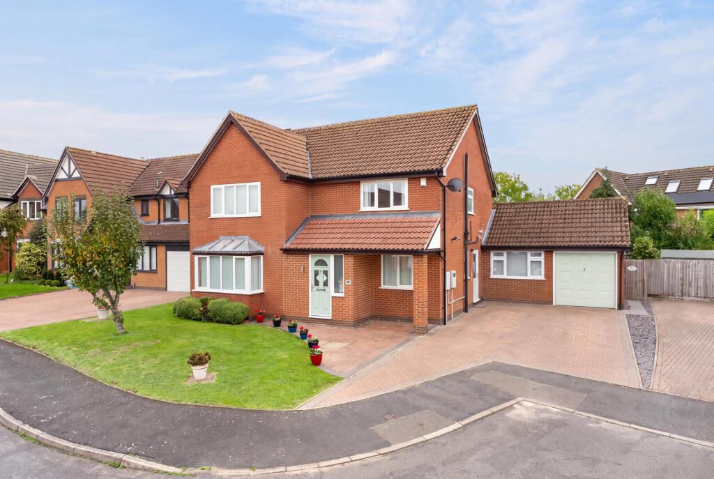 4-bed detached on Tealby Close, Gilmorton, £600,000