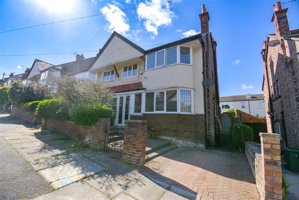 4-bed semi-detached on Brackenhurst Drive, Wallasey, Wirral, £360,000