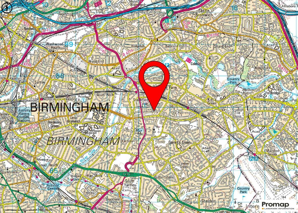 Yardley Arms, Birmingham - Pin Map.jpg