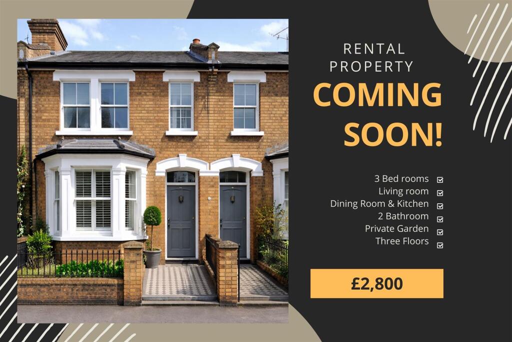 Main image of property: 3 Bedroom House To Let, Renness Road, Walthamstow, E17 - £2,800 PCM