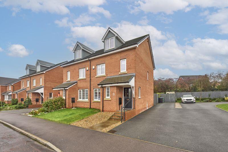 4-bed semi-detached on Sorrel Close, Standish, Wigan, £280,000