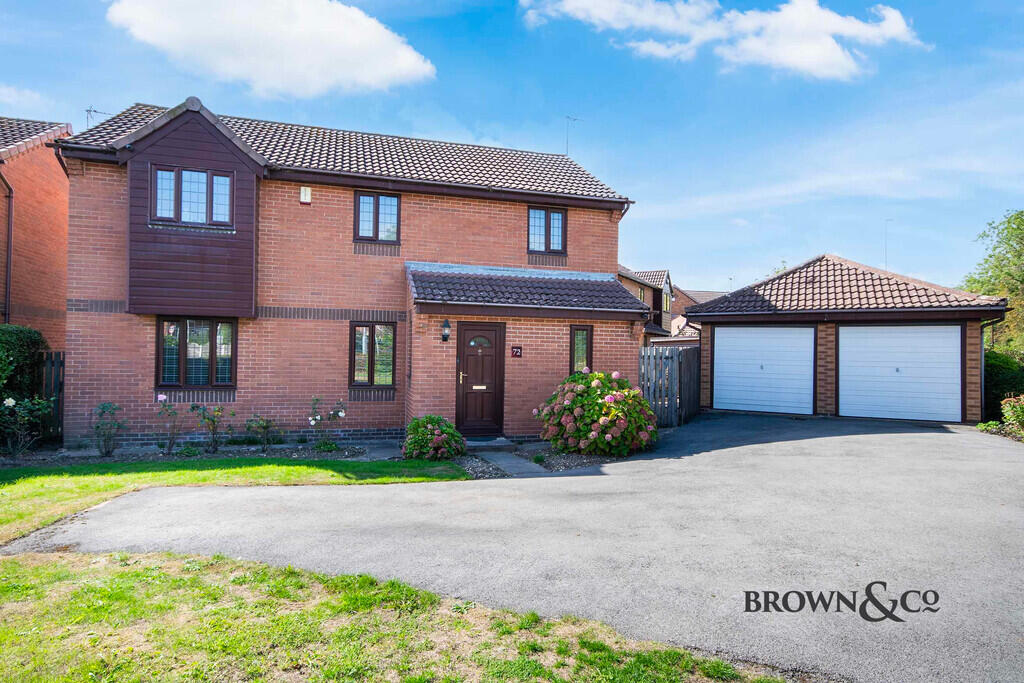 4-bed detached on Welham Road, Retford, £325,000
