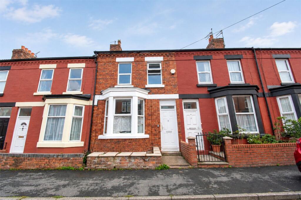 3-bed terraced on Wycliffe Street, Birkenhead, Wirral, £100,000