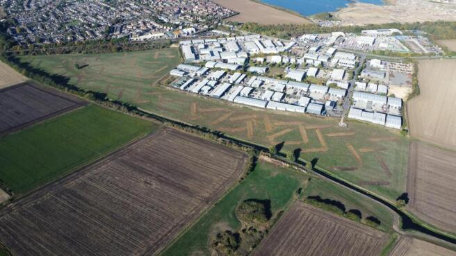 Aerial from south