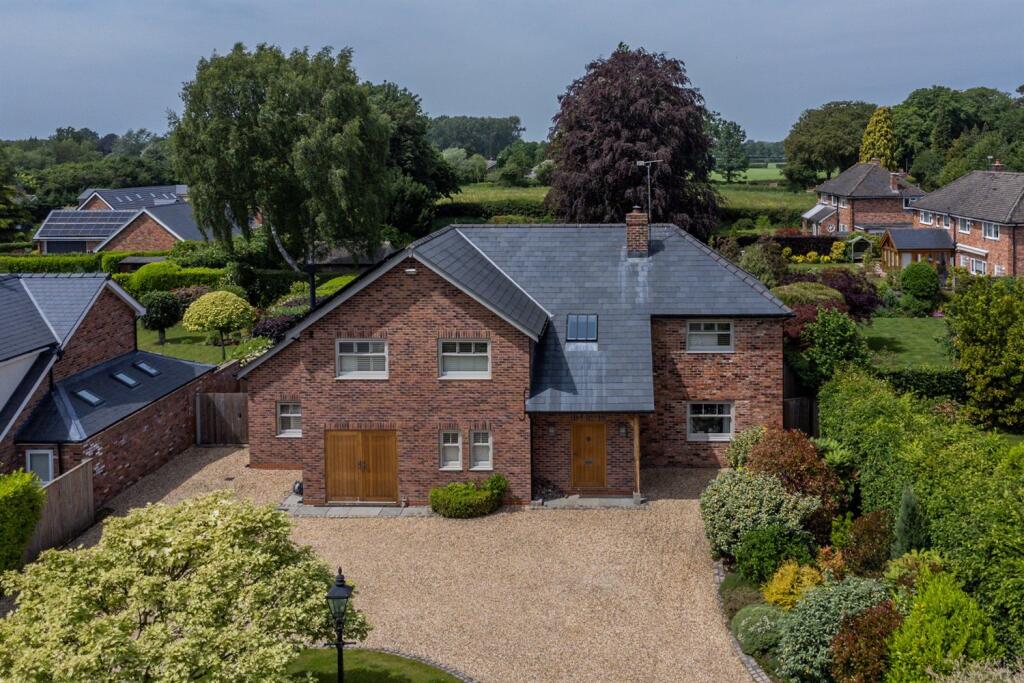 4-bed detached on Mainwaring Road, Over Peover, £1,300,000