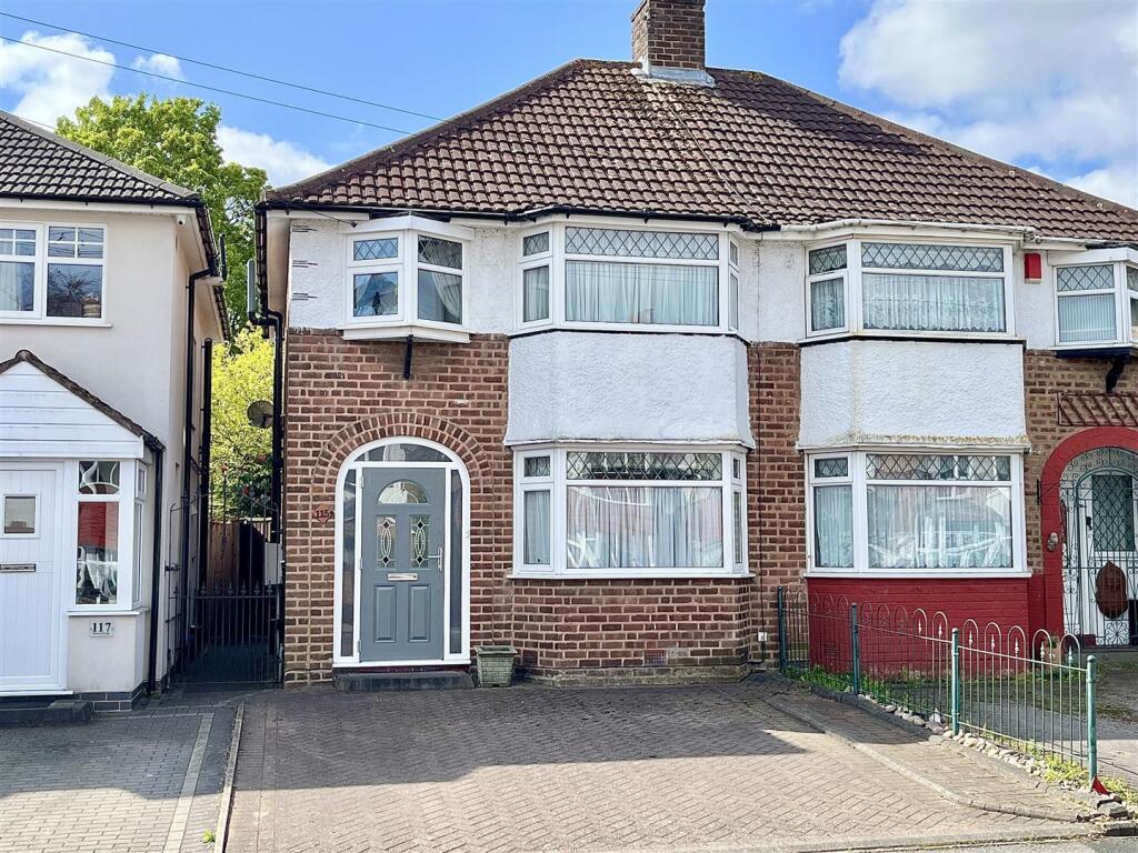 3-bed semi-detached on Hansons Bridge Road, Erdington, Birmingham, £255,000
