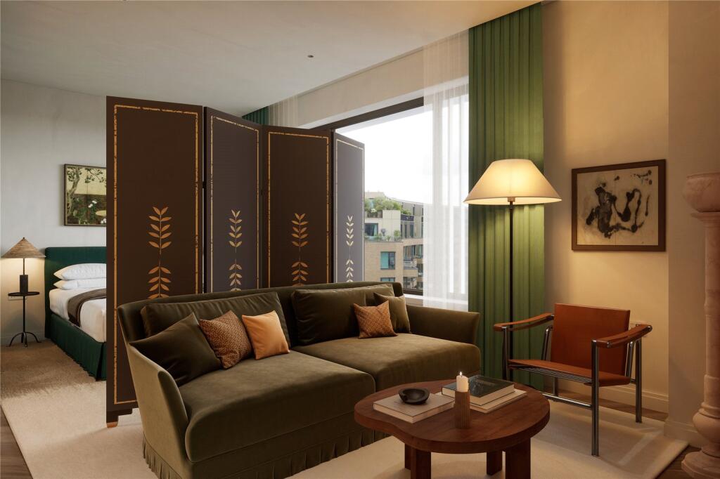 Studio flat on The Ariel, Television Centre, Wood Lane, London, W12, £595,000