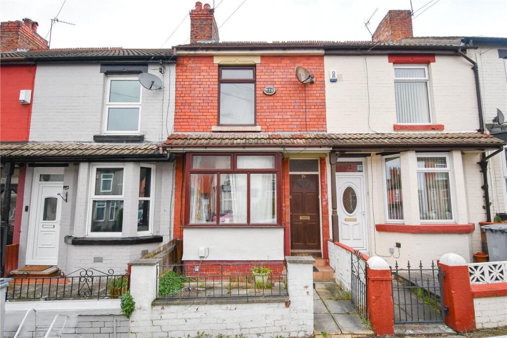 2-bed terraced on Elmswood Road, Birkenhead, Wirral, £100,000