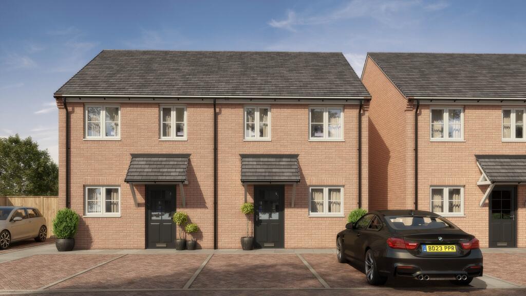 2-bed semi-detached on Manthorpe Chase, Grantham, £52,500