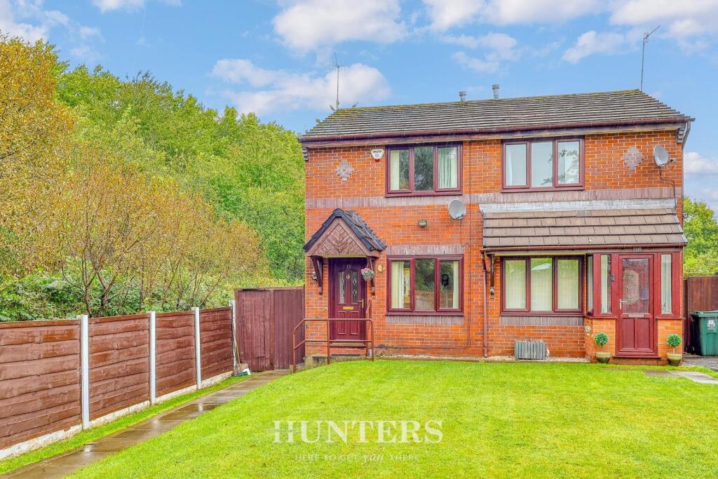2-bed semi-detached on Hembury Close, Middleton, Manchester, £55,000