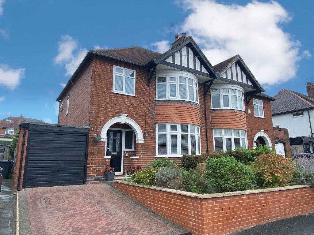 3-bed semi-detached on Harewood Road, Allestree, Derby, £359,950