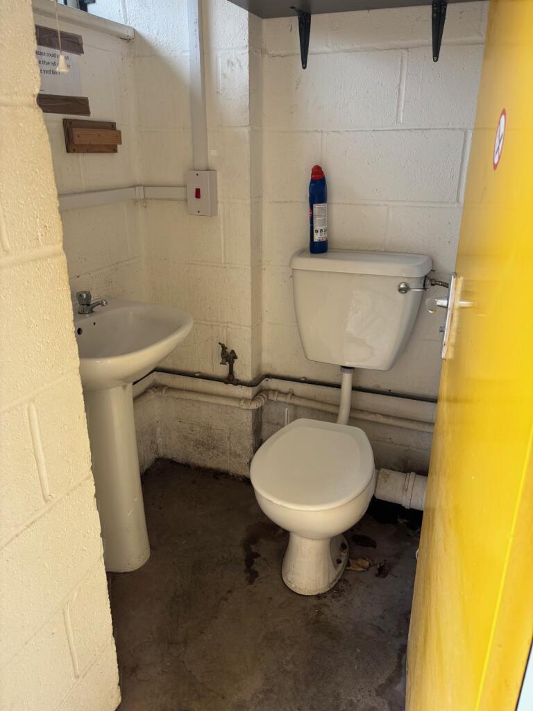 Ground floor cloakroom