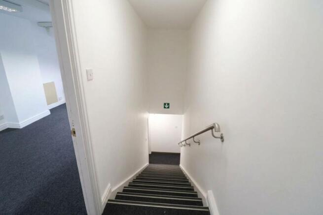 Stairs to second floor