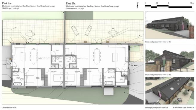 Plot 9a & 9b Plans