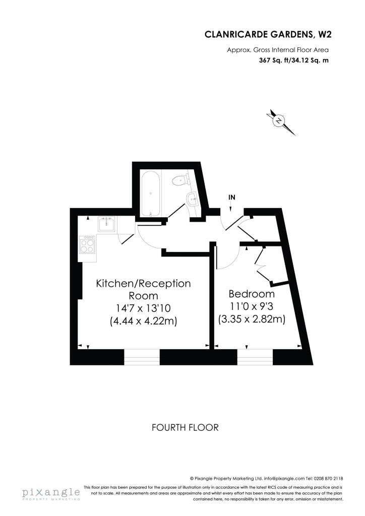 1 bedroom flat for rent