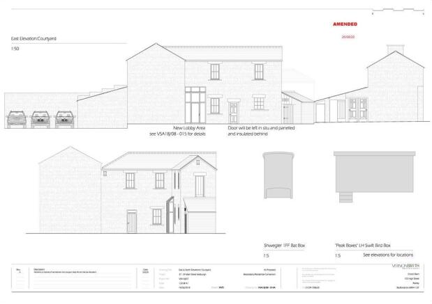 Proposed elevations
