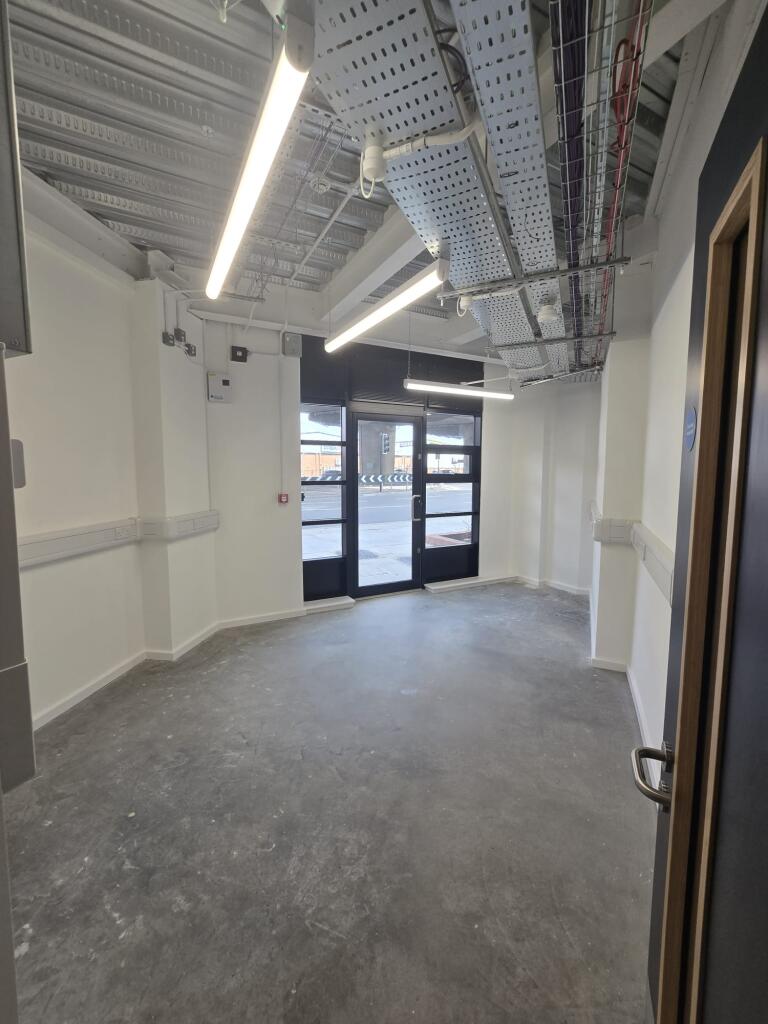 Inside back door