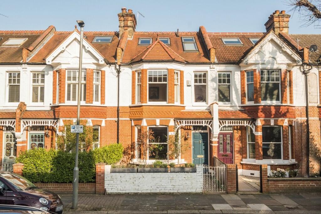 5-bed terraced on Elborough Street, Southfields, SW18, £1,500,000