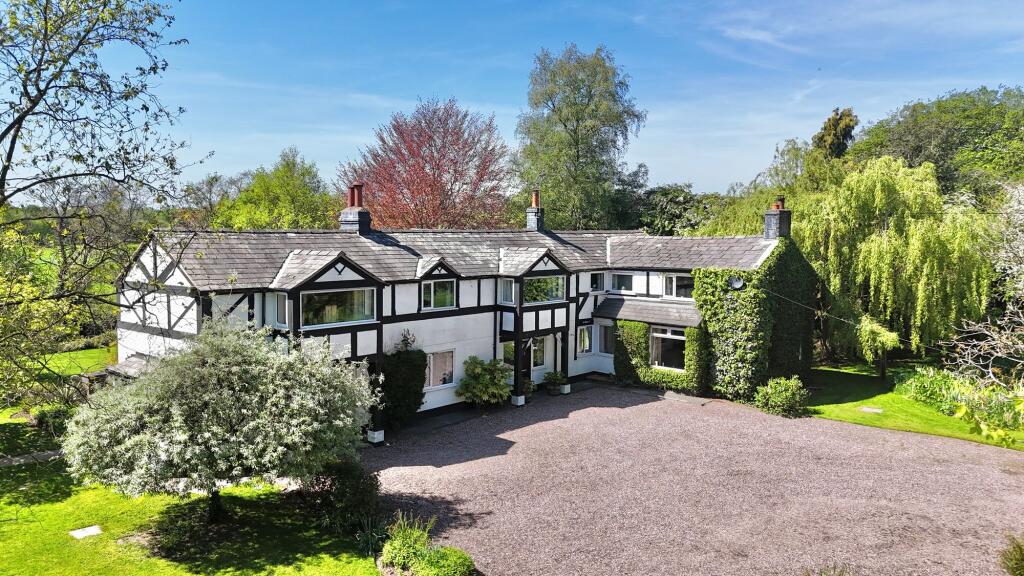 5-bed detached on Station Road, Wrenbury, CW5, £795,000
