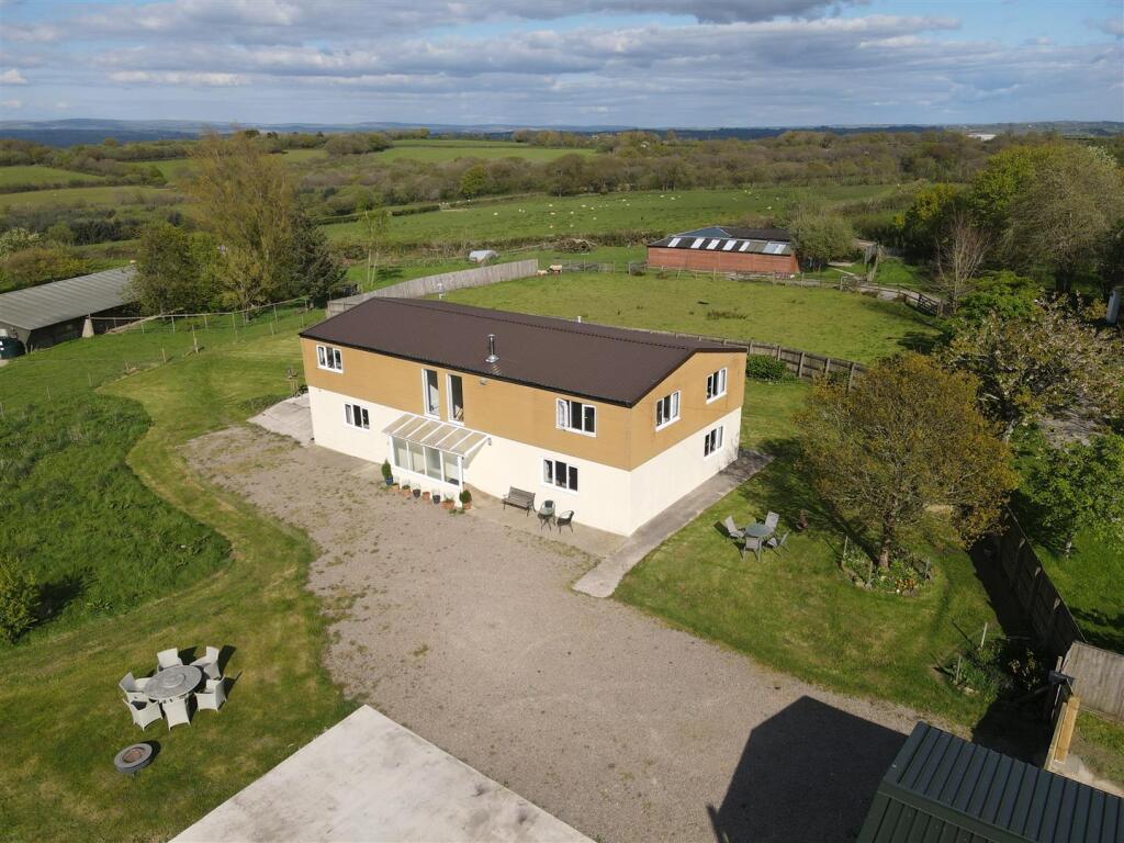 5-bed detached on Crossland Farm, High Bickington, Umberleigh, £799,950