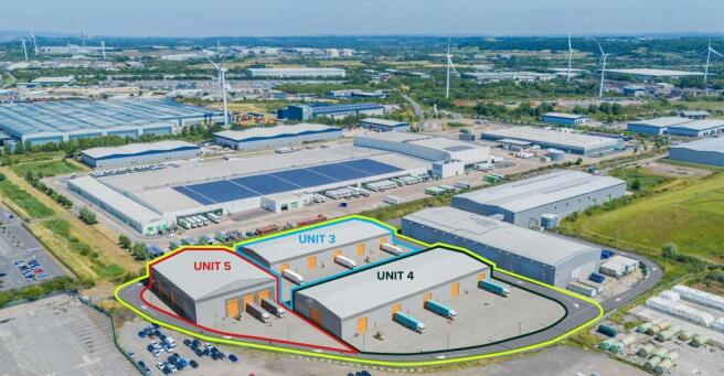 245992 UNIT 16 ACCESS 18 AVONMOUTH AERIAL Just Unit Boundaries.jpg