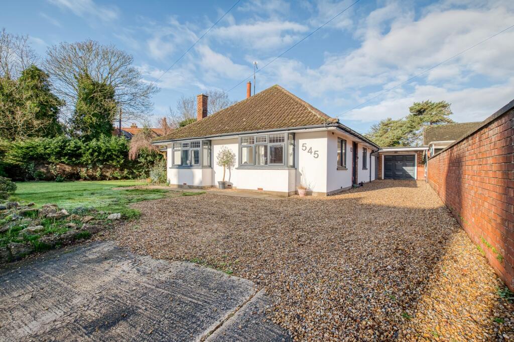2-bed bungalow on London Road South, Pakefield, £330,000