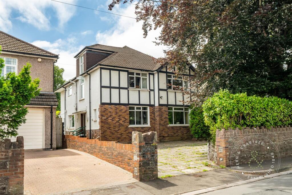 5-bed detached on Pencisely Road, Llandaff, Cardiff, £800,000