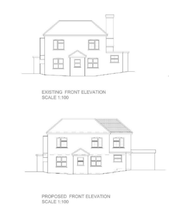 Front Proposed Elevations